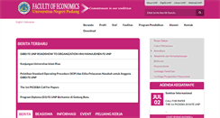 Desktop Screenshot of fe.unp.ac.id